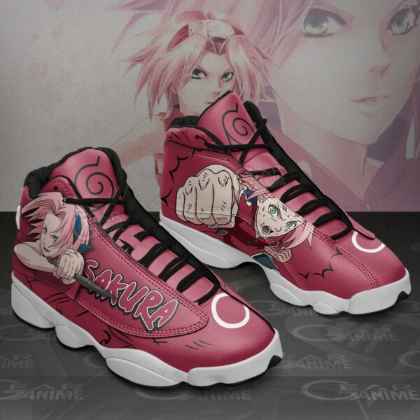 Haruno Sakura JD13 Sneakers Naruto Custom Anime Shoes 2