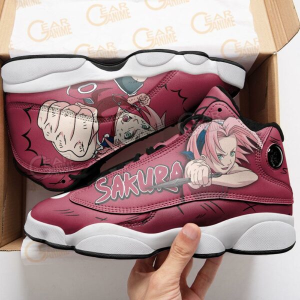 Haruno Sakura JD13 Sneakers Naruto Custom Anime Shoes 4