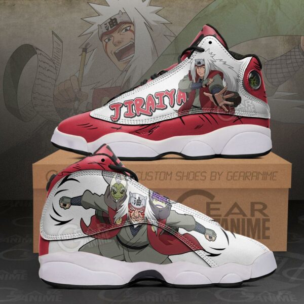 Jiraiya JD13 Sneakers Naruto Custom Anime Shoes 1