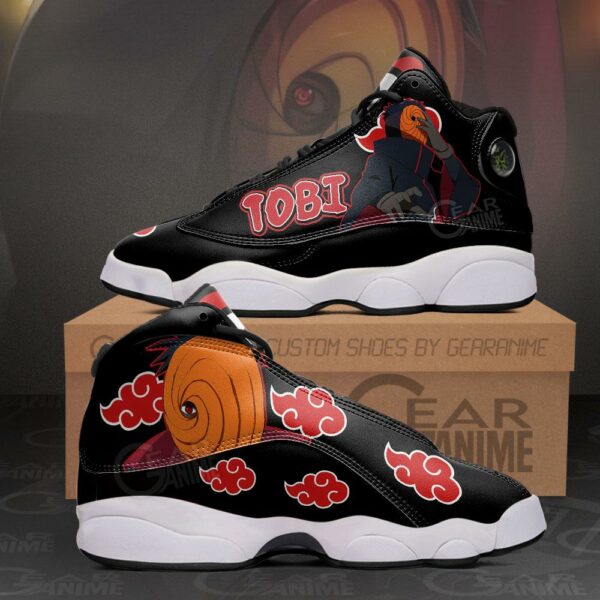 Akatsuki Tobi JD13 Sneakers Naruto Custom Anime Shoes 1