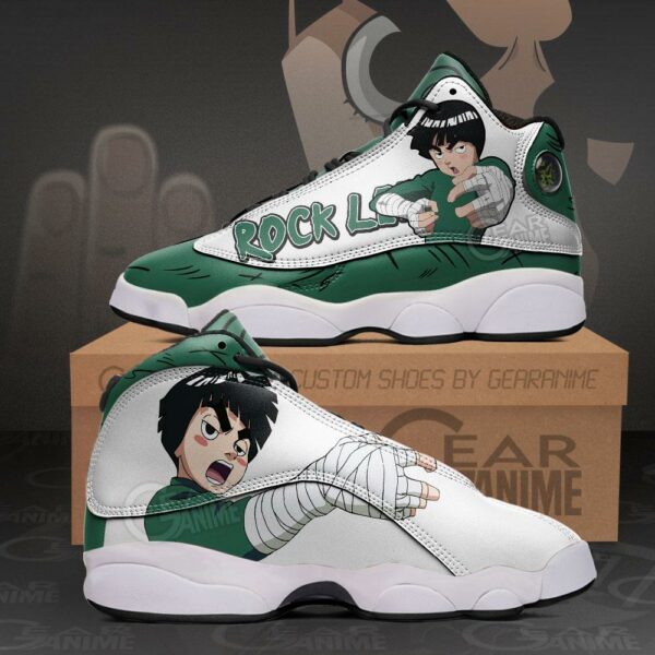 Rock Lee JD13 Sneakers Naruto Custom Anime Shoes 1