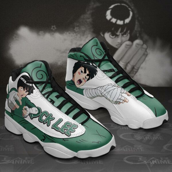 Rock Lee JD13 Sneakers Naruto Custom Anime Shoes 2