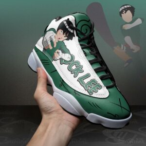 Rock Lee JD13 Sneakers Naruto Custom Anime Shoes 6