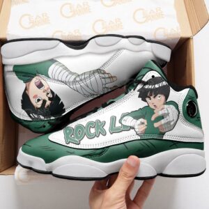 Rock Lee JD13 Sneakers Naruto Custom Anime Shoes 7