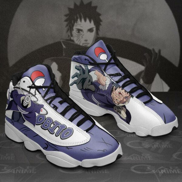 Uchiha Obito JD13 Sneakers Naruto Custom Anime Shoes 2