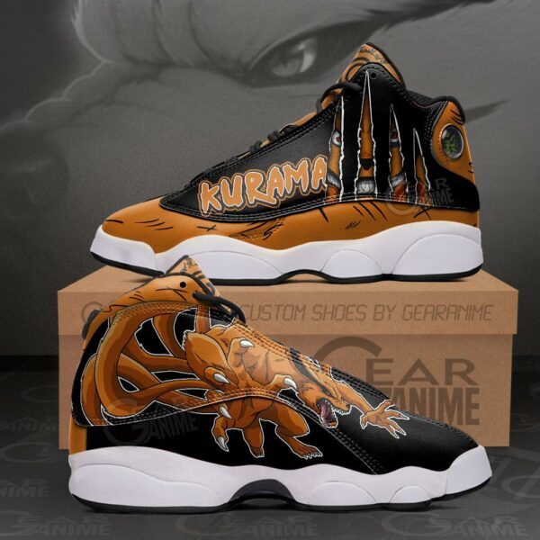 Kurama Nine Tails JD13 Sneakers Naruto Custom Anime Shoes 1