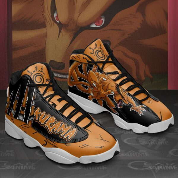 Kurama Nine Tails JD13 Sneakers Naruto Custom Anime Shoes 2