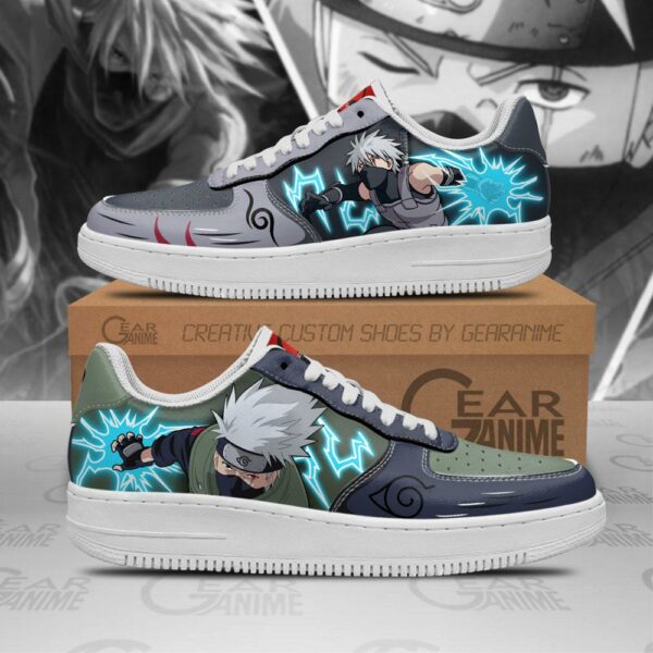 Hatake Kakashi Air Sneakers Anbu and Jounin Naruto Custom Anime Shoes 1