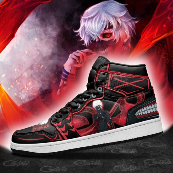 Ken Kaneki Kagune Sneakers Tokyo Ghoul Custom Anime Shoes 3