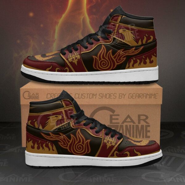 Avatar Fire Nation Sneakers The Last Airbender Custom Shoes 1