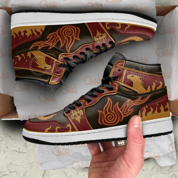 Avatar Fire Nation Sneakers The Last Airbender Custom Shoes 4