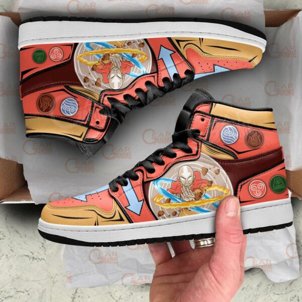 Avatar Aang Sneakers Custom The Last Airbender Anime Shoes 3