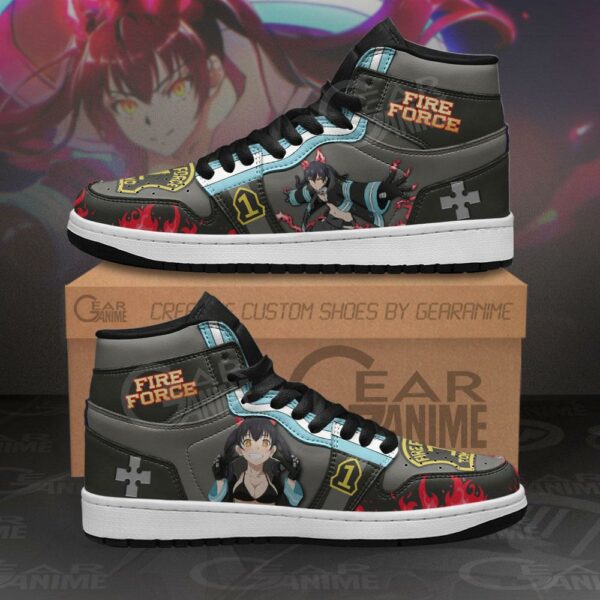 Fire Force Tamaki Kotatsu Sneakers Custom Anime Shoes 1