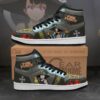 Fire Force Maki Oze Sneakers Custom Anime Shoes 9