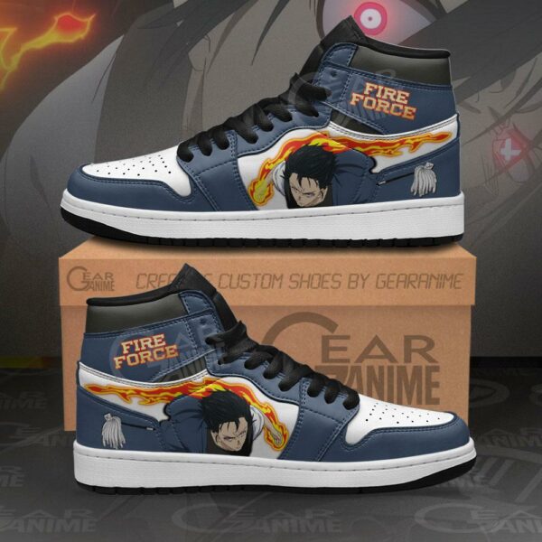 Fire Force Benimaru Shinmon Sneakers Custom Anime Shoes 1