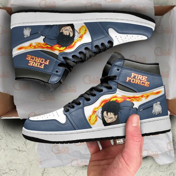 Fire Force Benimaru Shinmon Sneakers Custom Anime Shoes 4