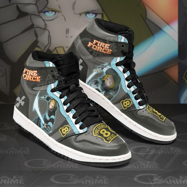 Fire Force Arthur Boyle Sneakers Custom Anime Shoes 2