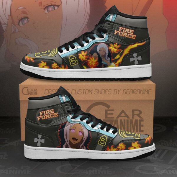 Fire Force Hibana Sneakers Custom Anime Shoes 1