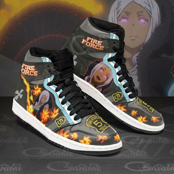 Fire Force Hibana Sneakers Custom Anime Shoes 2