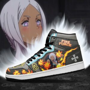 Fire Force Hibana Sneakers Custom Anime Shoes 6