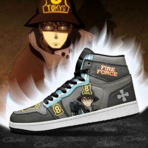 Fire Force Takehisa Hinawa Sneakers Custom Anime Shoes 6