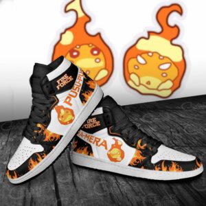 Fire Force Pusu Mera Sneakers Custom Anime Shoes 6