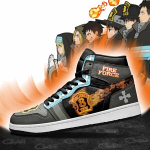 Fire Force Company 8 Sneakers Custom Anime Shoes 6