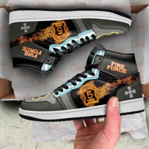 Fire Force Company 5 Sneakers Custom Anime Shoes 7