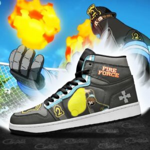 Fire Force Juggernaut Sneakers Custom Anime Shoes 6