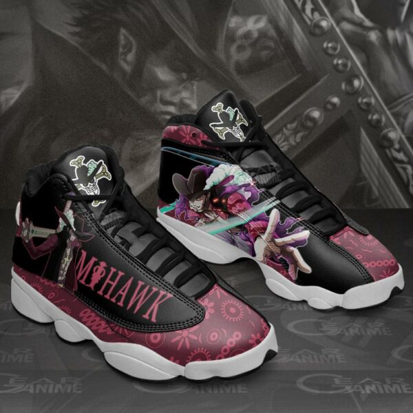 Dracule Mihawk JD13 Sneakers One Piece Custom Anime Shoes 2