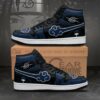 Akatsuki Sneakers Blue Custom Naruto Anime Shoes 9