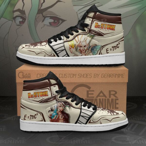 Senku Ishigami Sneakers Dr. Stone Custom Anime Shoes 1