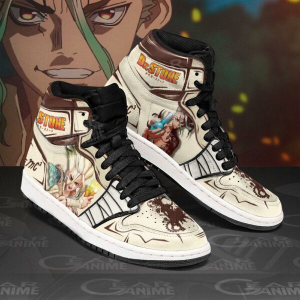 Senku Ishigami Sneakers Dr. Stone Custom Anime Shoes 2