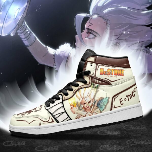 Senku Ishigami Sneakers Dr. Stone Custom Anime Shoes 3