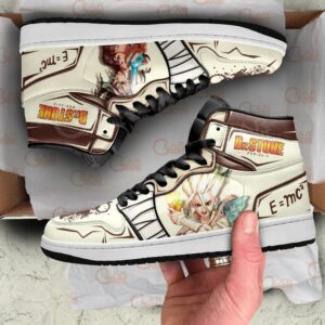 Senku Ishigami Sneakers Dr. Stone Custom Anime Shoes 7