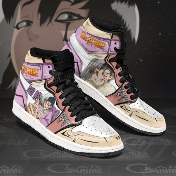 Gen Asagiri Sneakers Dr. Stone Custom Anime Shoes 2