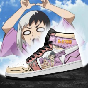 Gen Asagiri Sneakers Dr. Stone Custom Anime Shoes 6