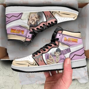 Gen Asagiri Sneakers Dr. Stone Custom Anime Shoes 7