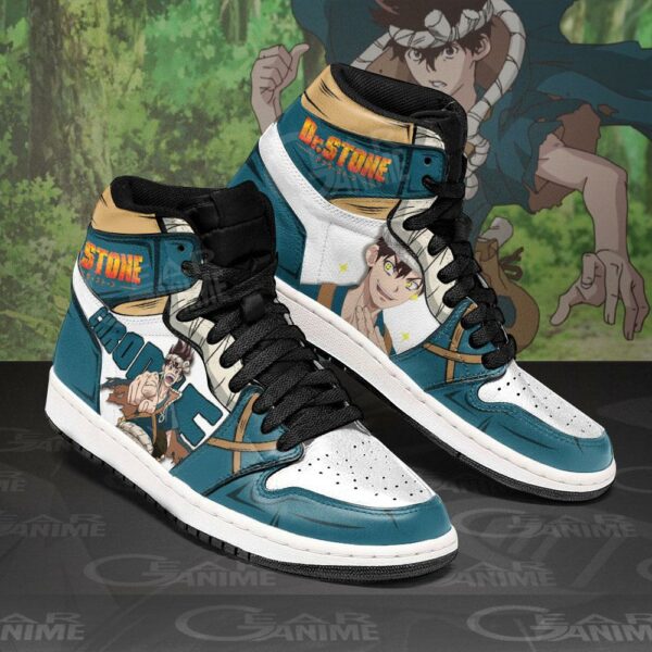 Chrome Sneakers Dr. Stone Custom Anime Shoes 2