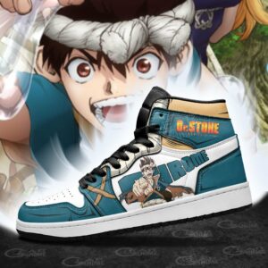 Chrome Sneakers Dr. Stone Custom Anime Shoes 6