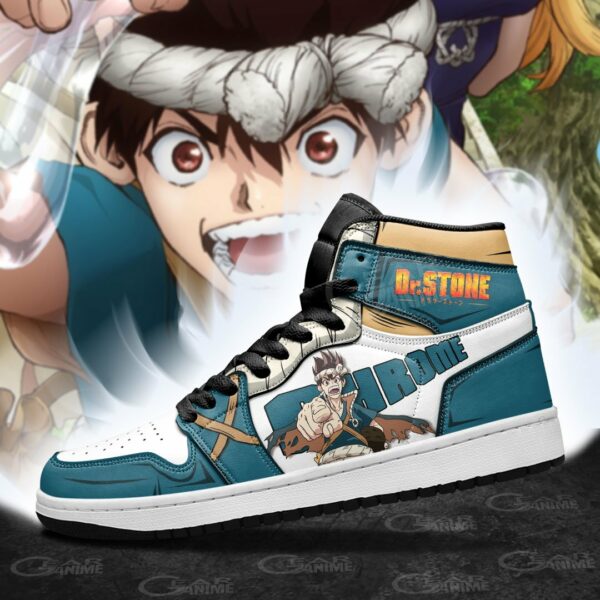 Chrome Sneakers Dr. Stone Custom Anime Shoes 3