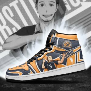 Karasuno Asahi Azumane Sneakers Haikyuu Anime Shoes 7