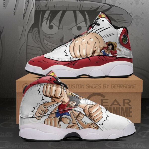 Luffy Gomu Gomu Sneakers One Piece Anime Shoes 1