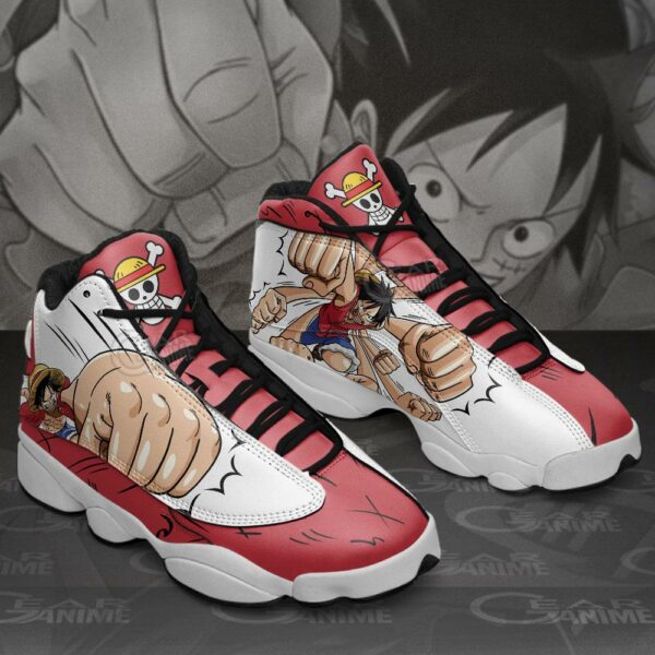 Luffy Gomu Gomu Sneakers One Piece Anime Shoes 2