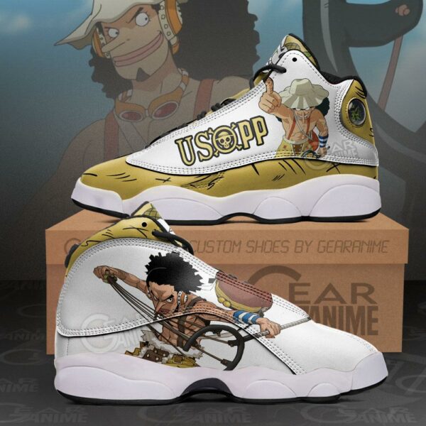 Usopp Sneakers One Piece Anime Shoes 1