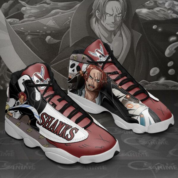 Shanks Sneakers One Piece Custom Anime Shoes 2