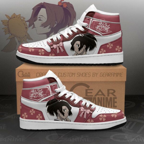 Samurai Champloo Fuu Sneakers Anime Shoes 1