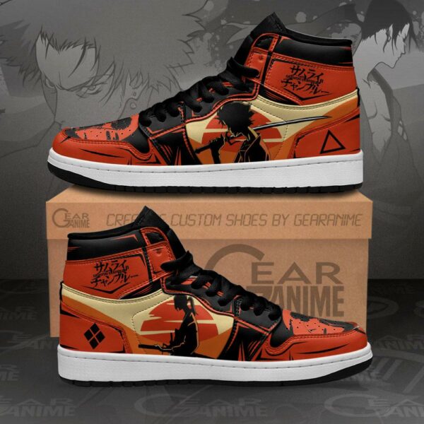 Samurai Champloo Sneakers Mugen and Jin Custom Anime Shoes 1