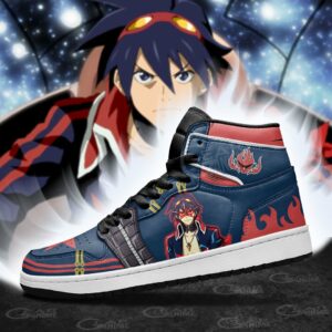 Simon Sneakers Gurren Lagann Anime Shoes 6