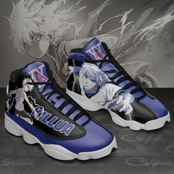 Killua Zoldyck Sneakers Hunter X Hunter Custom Anime Shoes 2